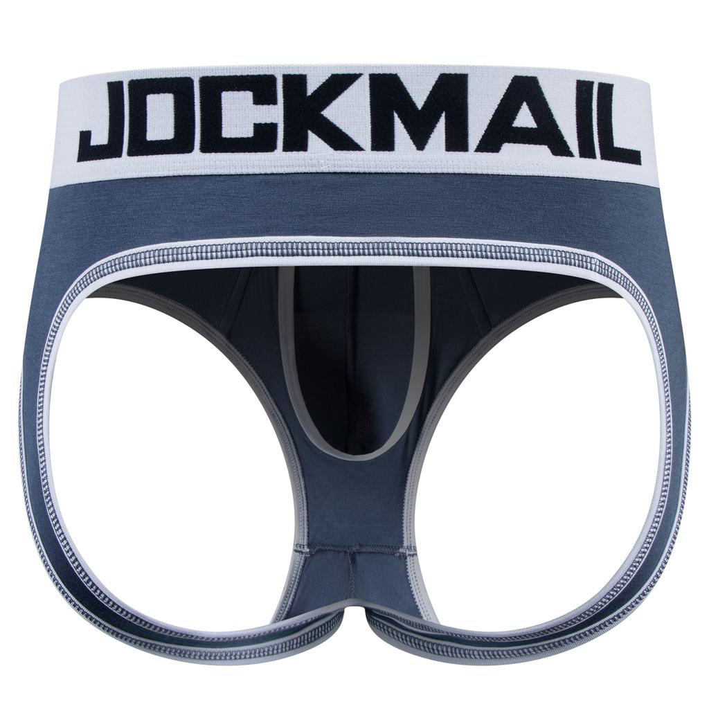 Briefs JOCKMAIL Modal Material Is Soft Breathable Hipless Low Waist Sports Daily Leisure Open Back Men's Underwear