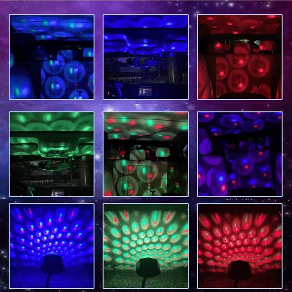 ABS LED Car Roof Light Adjustable USB Decorative Lamp New Ambience Light  Car Interior