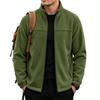 Veste Homme à Col Montant pour l'Automne Hiver Activités Extérieures, Vêtement d'Extérieur Décontracté