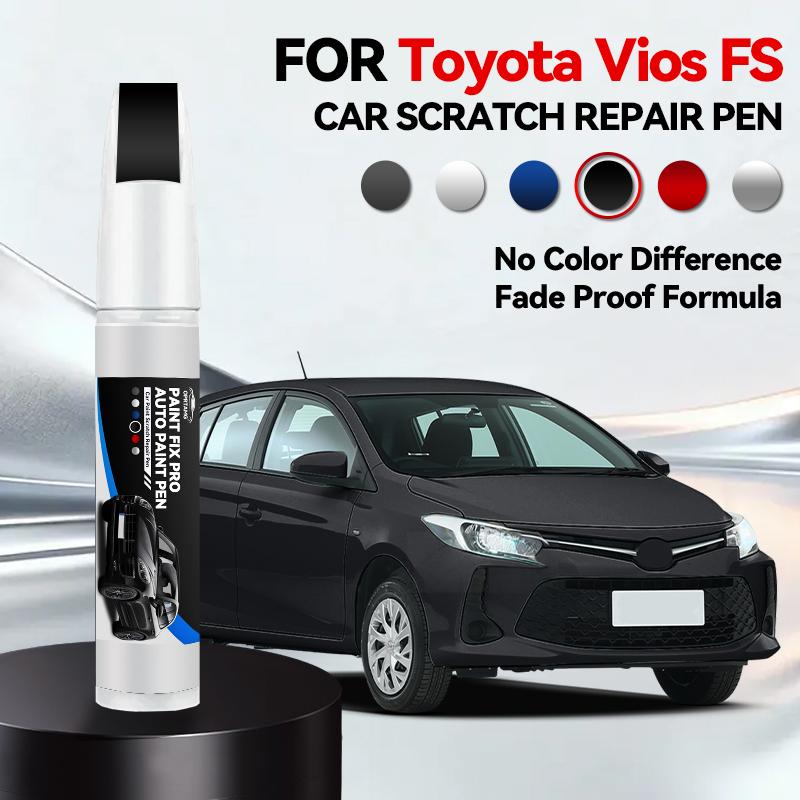 Vehicle for Exclusive Use Car Paint Repair Pen For Toyota Vios FS Paint Scratch Repair Accessories Black White Silver Gray Blue