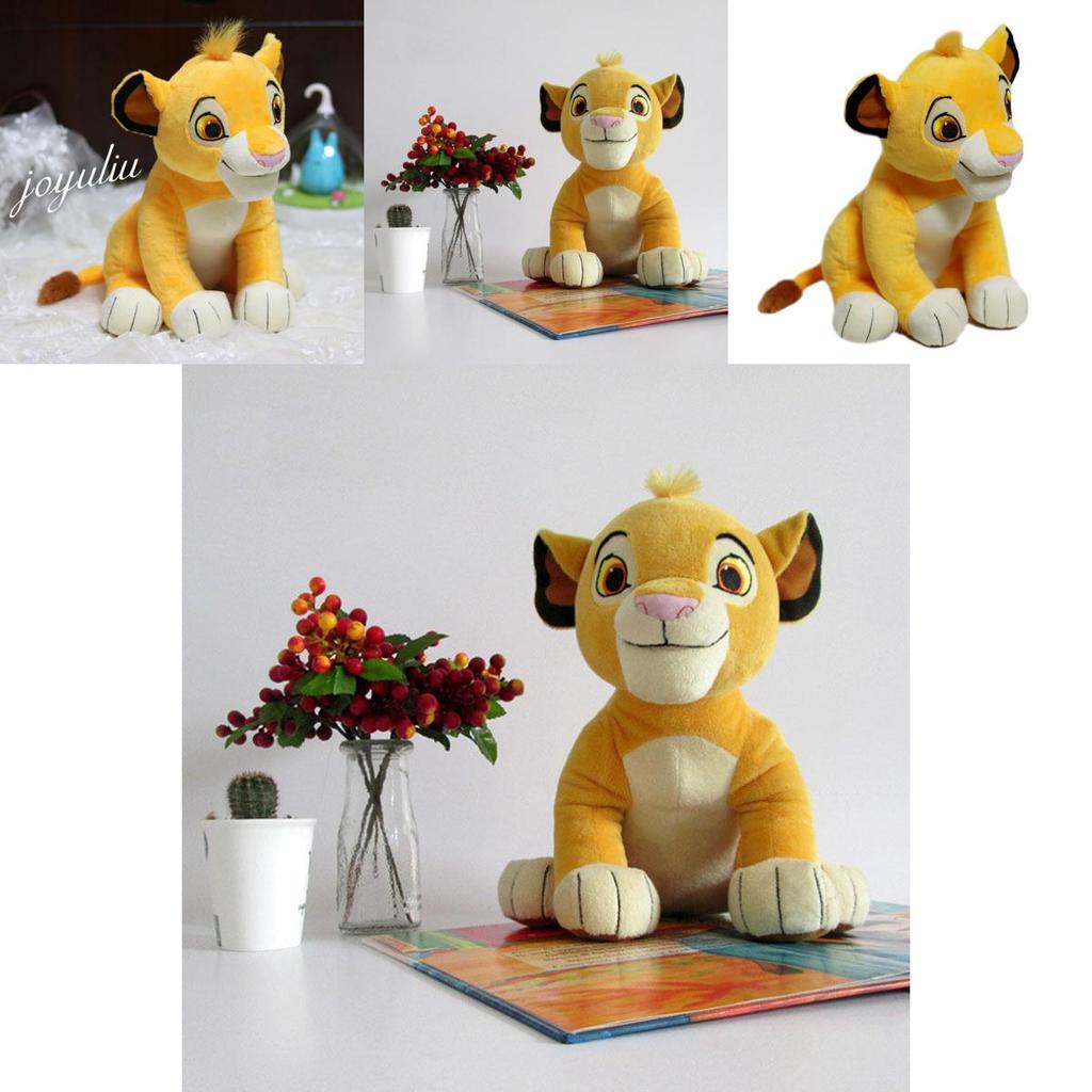 Cute And Courageous Simba Lion Plush Toy Ideal For Kids Bedding And Collectible