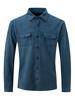 2024 Men's European American Suede Lapel Casual Jacket - Spring/Autumn Style
