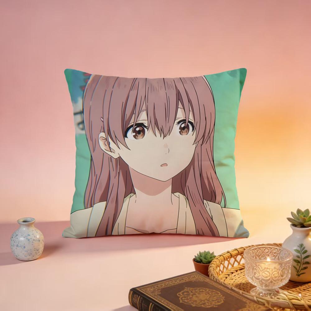 Popular AASilent Voiceed Cushion Cover Premium SkinFriendly Pillow Case MultiPurpose for Home Office Travel