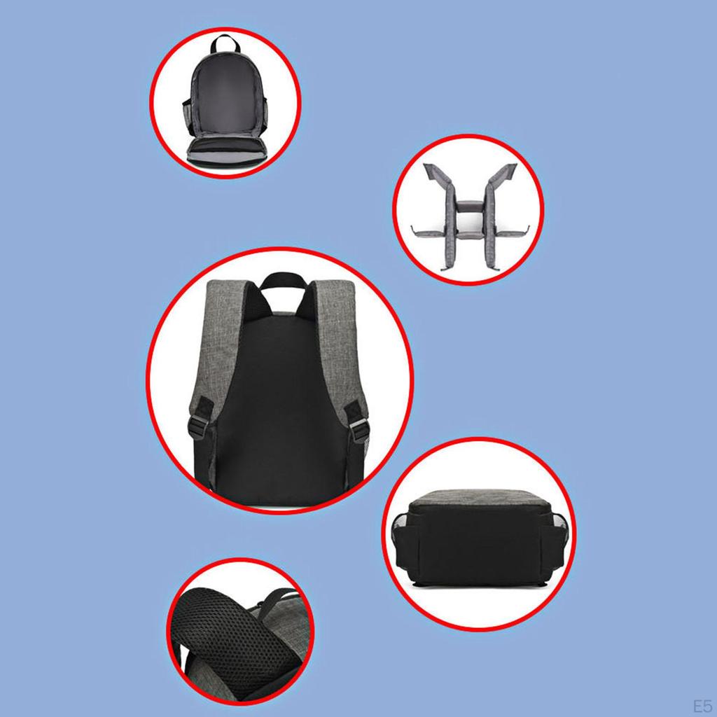 1 Piece Waterproof Travel Backpack DSLR Portable Small Professional Shockproof Compartment Storage