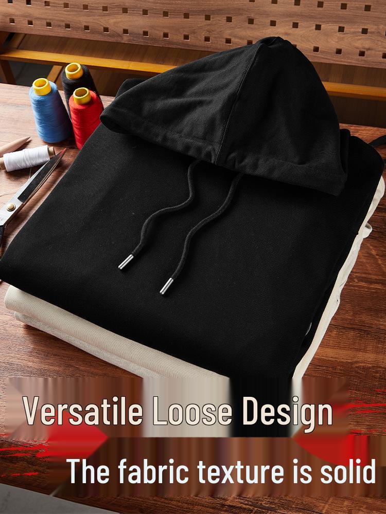 Men's 2025 Canada Goose Hoodie - Versatile Long Sleeve Solid Color for Spring, Autumn, Winter