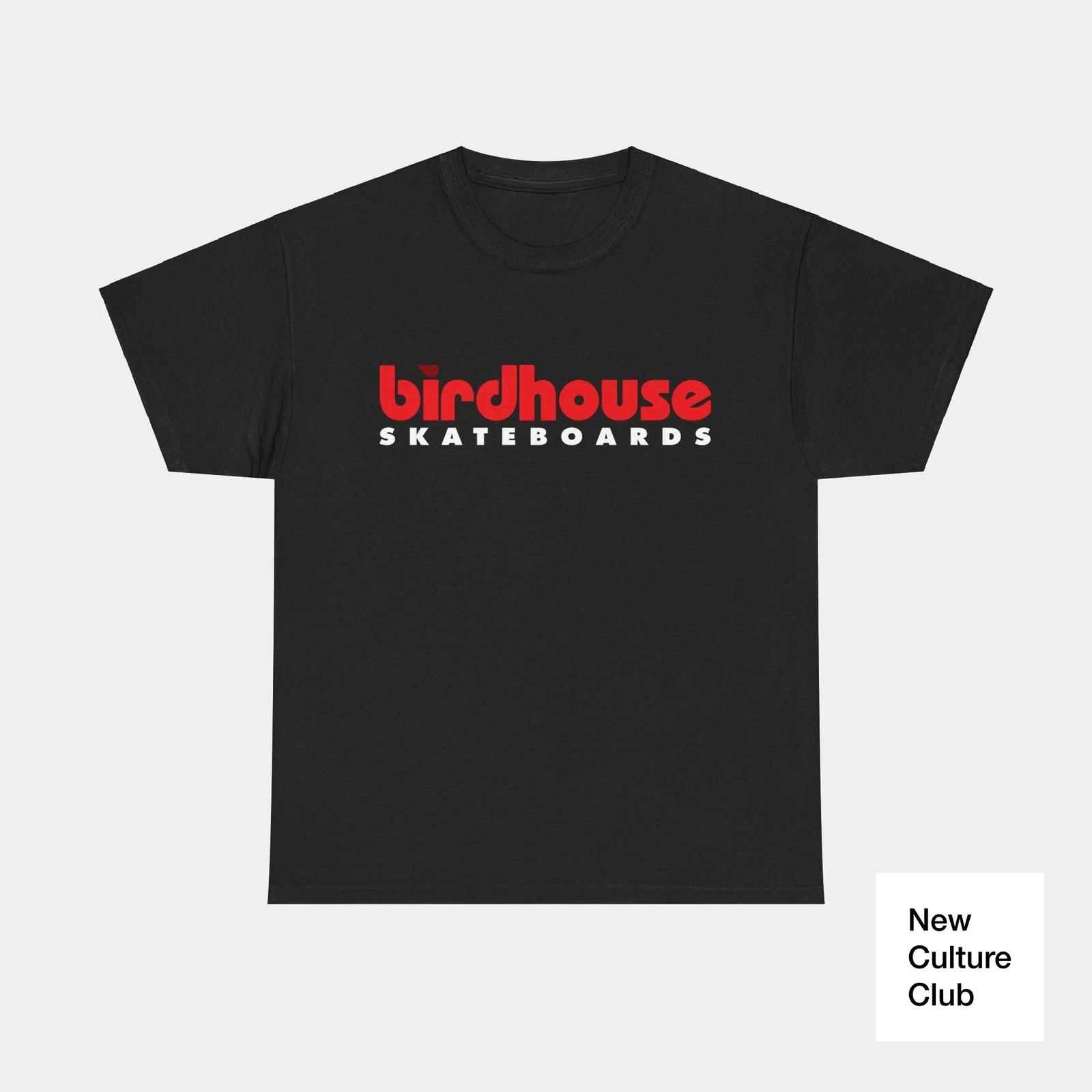 Birdhouse Skateboards Skate Classic 80s 90s Skate Design Premium T Shirt Colors L