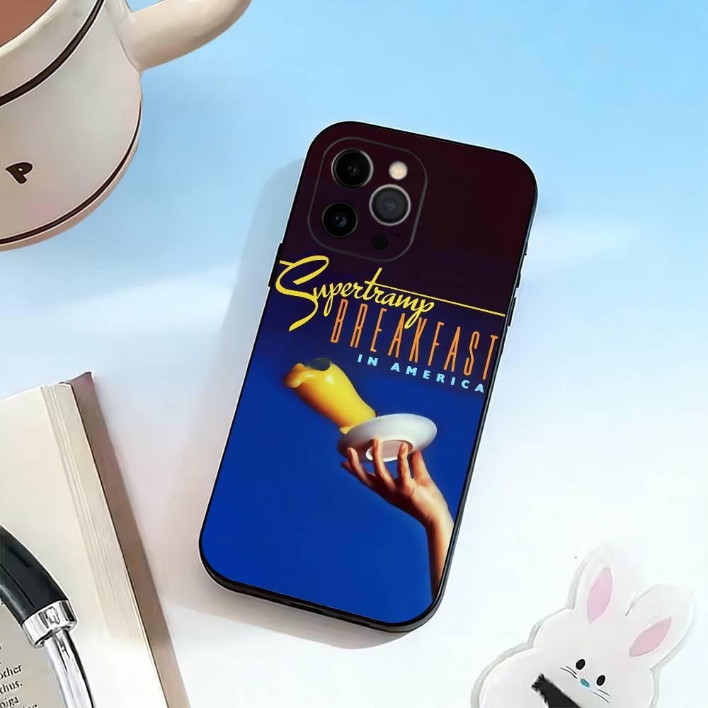 Supertramp Breakfast in America   Phone Case Silicone Soft For IPhone 17 16 15 14 13 12 11 X XR Plus Pro Max Plus