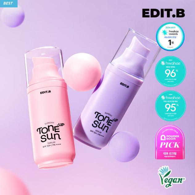 Tone-Up Sun Serum SPF50+ PA++++ for Bright and Radiant Skin