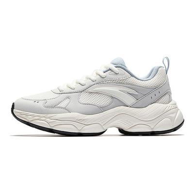 Chenyu Rutschfeste Leichte Erhöhte Höhe Low-Top Freizeitschuhe Damen Sneaker Weiß Grau Staubblau 922548802-3