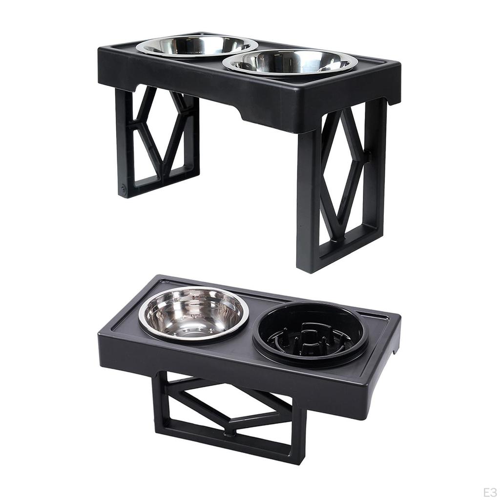 Elevated Dog Bowl Bowl, Durable Cat Dish Stand Puppy Food for Small, Medium