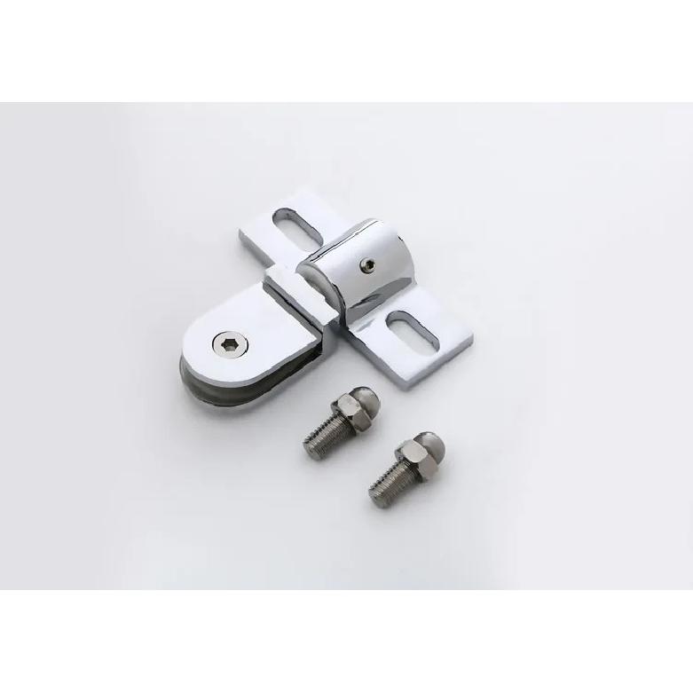 Bathroom Glass Door clip/clamp/hinge,Rotating Door shaft,Zinc Alloy and Stainless Steel,no Rust , Shower Accessories
