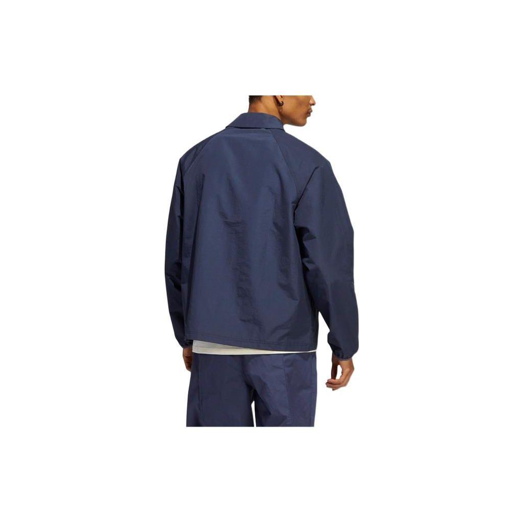 adidas Giacca con zip a tinta unita Originals Trefoil Unisex Capospalla Blu HA1283