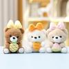 Adorable Plush Bear Pendant For Bag Kids Gift With Highquality Material