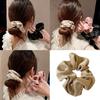 Decorative Rhinestones Hair Ties Stretchy Fabric Scrunchies Hairpiece for Everyday Wear Parties and Social Gatherings
