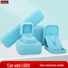 Green Velvet Octagonal Jewelry Storage Gift Box for Rings, Necklaces, Bracelets, and Pendants