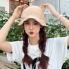 Wide Brim Bucket Hat Cat's Ears Basin Hats New Beach Hat  Outdoor