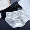 Ladies Spring and Summer Lovely Mesh Ice Silk Sexy Hip Briefs