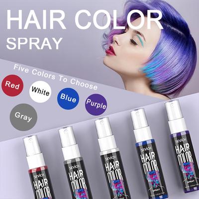 100ml Professionale Moda Colore Capelli Grigio Tintura Crema