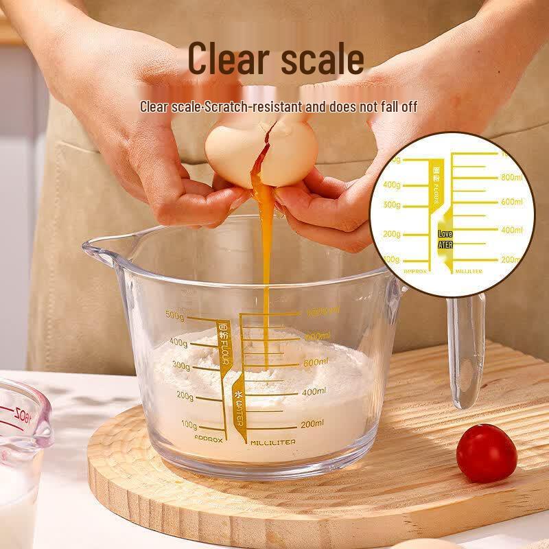Heat-Resistant Glass Measuring Cup