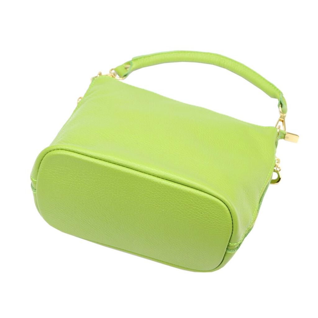 Women's Handbag Made of Genuine Leather Patrizia 419-040 Gold