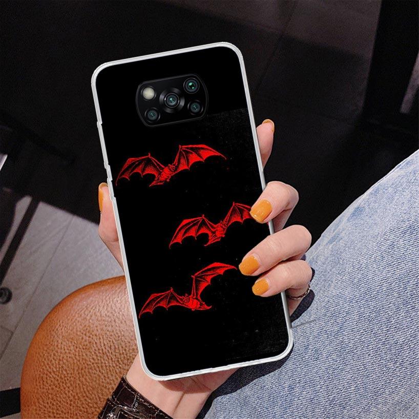 Gothic Vampire Scarlet Art Phone Case For Xiaomi Poco X7 X6 X5 Pro F7 Ultra Redmi 15C 15 13C 13 12C 12 10 10A 10C 9 9A 9C 9T Cov