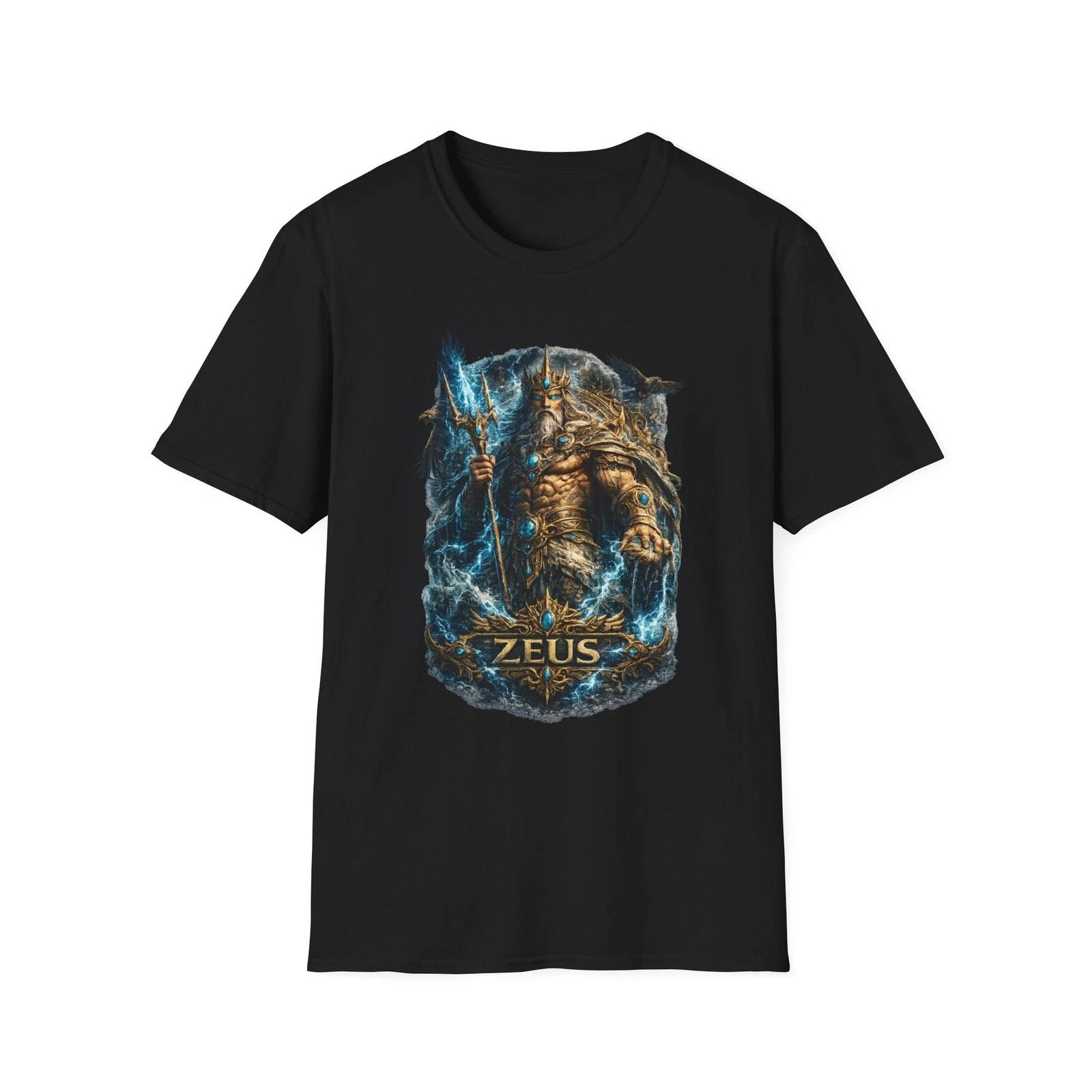 Zeus Lightning Children s Children s Children s T Children s T-shirt Greek Mythology Thunder Graphic Tee 120