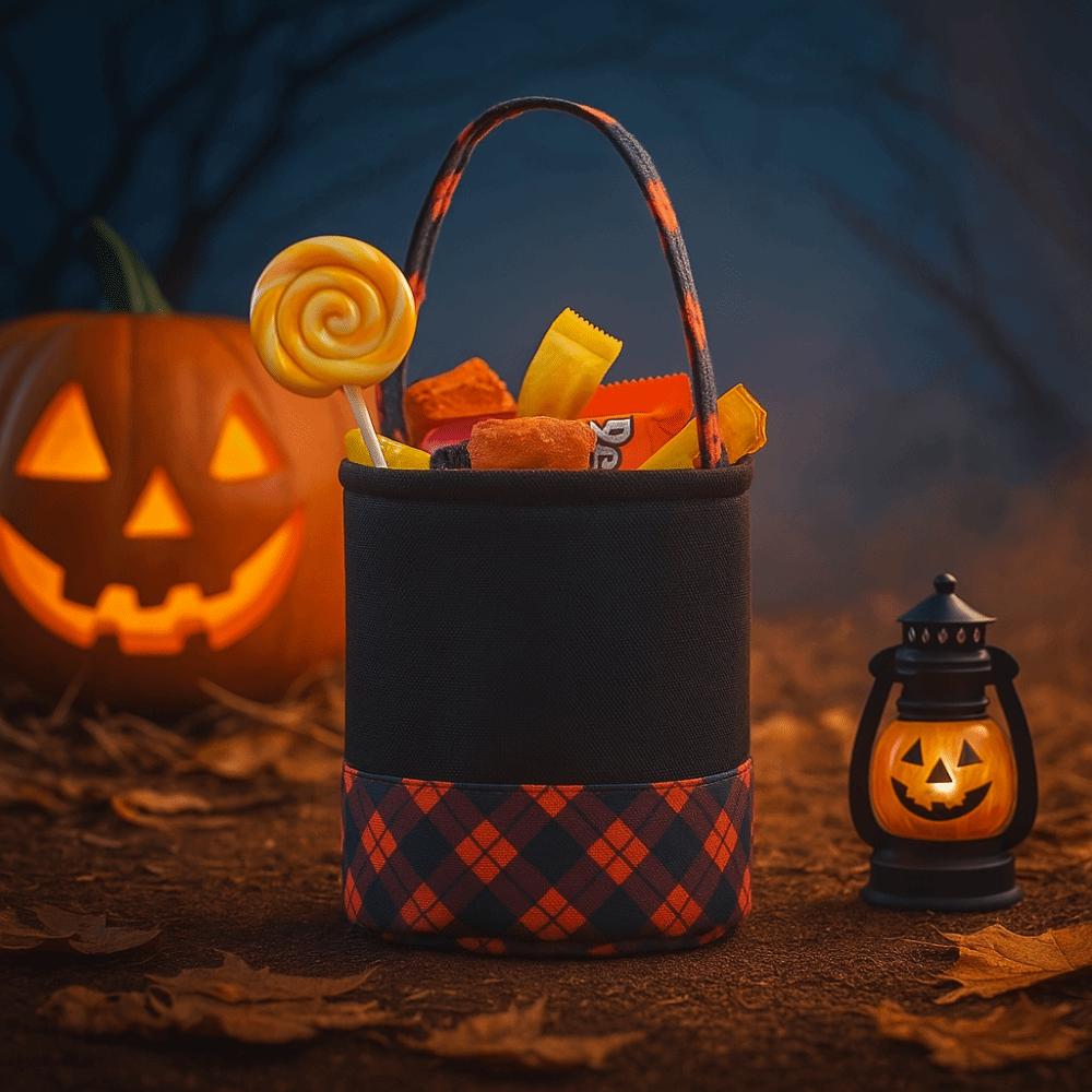 Cartoon Halloween Storage Basket Decorative Interior Decoration Basket  Interior Ornament