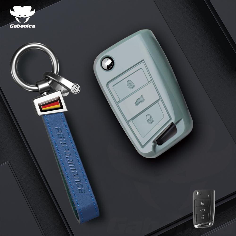 For Vw Volkswagen Polo Golf 4 5 6 7 T5 Mk7 Tiguan Passat B6 B5 Skoda Octavia A5 A7 Seat Leon Fr 2 Ibiza Ateca Car Key Case Cove