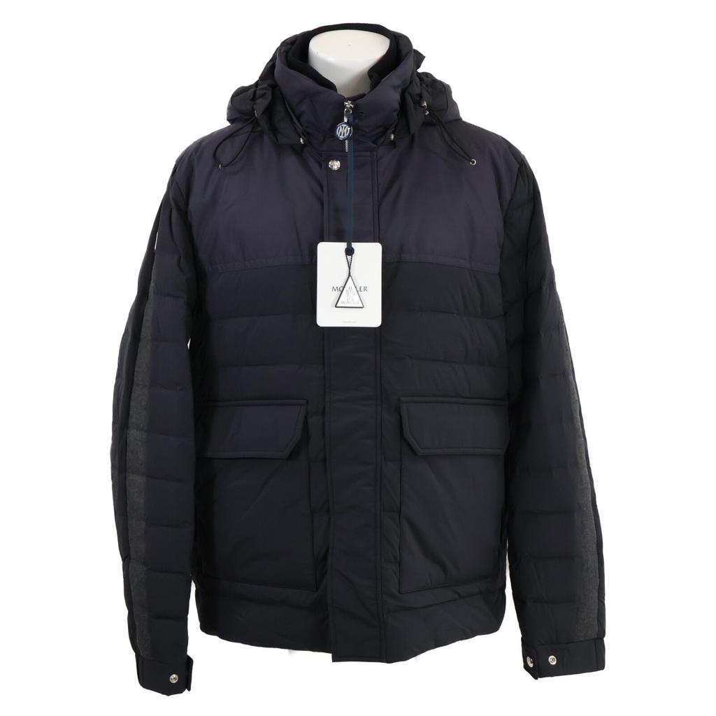 Moncler XINTER Intel [/model de 22 de ani] Jachetă de puf cu glugă 4 Bleumarin Folosit
