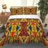 Vintage 3D Mural Duvet Cover Set 2 Seater Bedding Luxury Comforter Colorful Exquisite Bed Supplies Gift