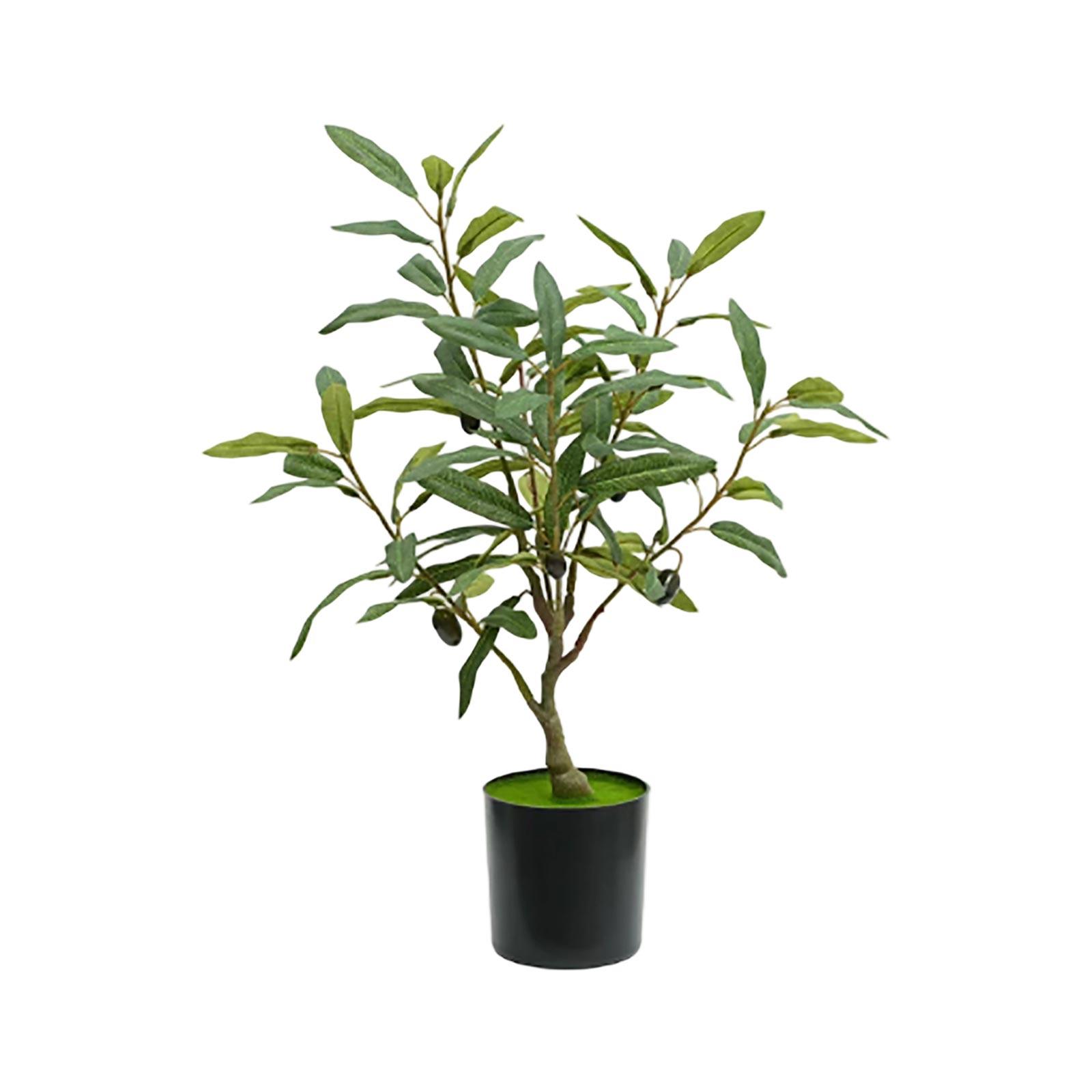 

Artificial Tree Potted Plant Indoor Large Green Plant Floor Ornaments One Size