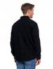 Men's Cotton Jeans Shirt Elegant Modern Classic MORAJ M BLACK