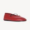 100% Leather Ballet Flats Luxury Designer Shoes for Women 2025 Black High Quality  Mary Janes Ballerina Comfortable Shoes Woman