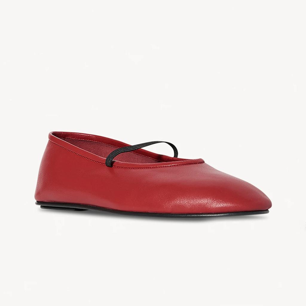 100% Leather Ballet Flats Luxury Designer Shoes for Women 2025 Black High Quality Mary Janes Ballerina Comfortable Shoes Woman