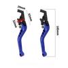 Adjustable Double Disc Brake Motorcycle Modification Accessory Double Disc Brake Handle Lever for Scooters Electric Bike D7YA