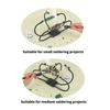 Soldering Third Hand Soldering Helping Hands Tool Flexible Metal Arm for Electronics Repair Jewelry Assembly Projects