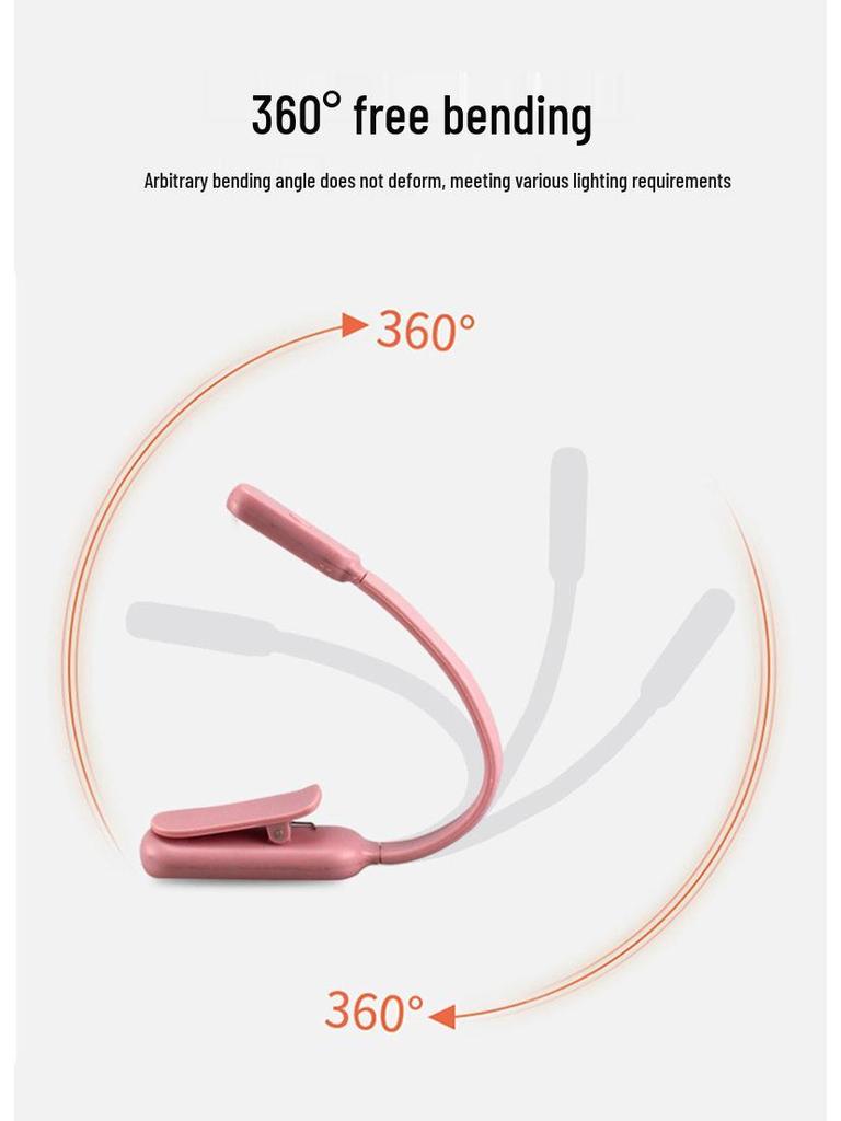 Dreistufige LED-Tischlampe mit USB-Ladefunktion & Augenschutz