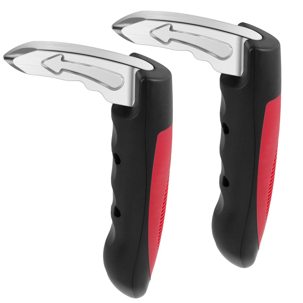 1-2Pcs Car Door Assist Handle 2 in 1 Multifunction Vehicle Support Handles Window Breaker Portable Automotive Car Handle Assist