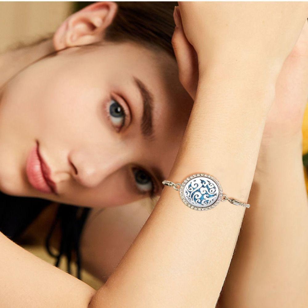 Jewerlry Gift Open Locket Aroma Diffuser Bracelet Openable Perfume Aromatherapy Bracelet