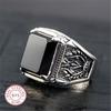 925 Sterling Silver Men Rings High Quality for Men Temperament Banquet Wedding Jewelry Anniversary Party Gift