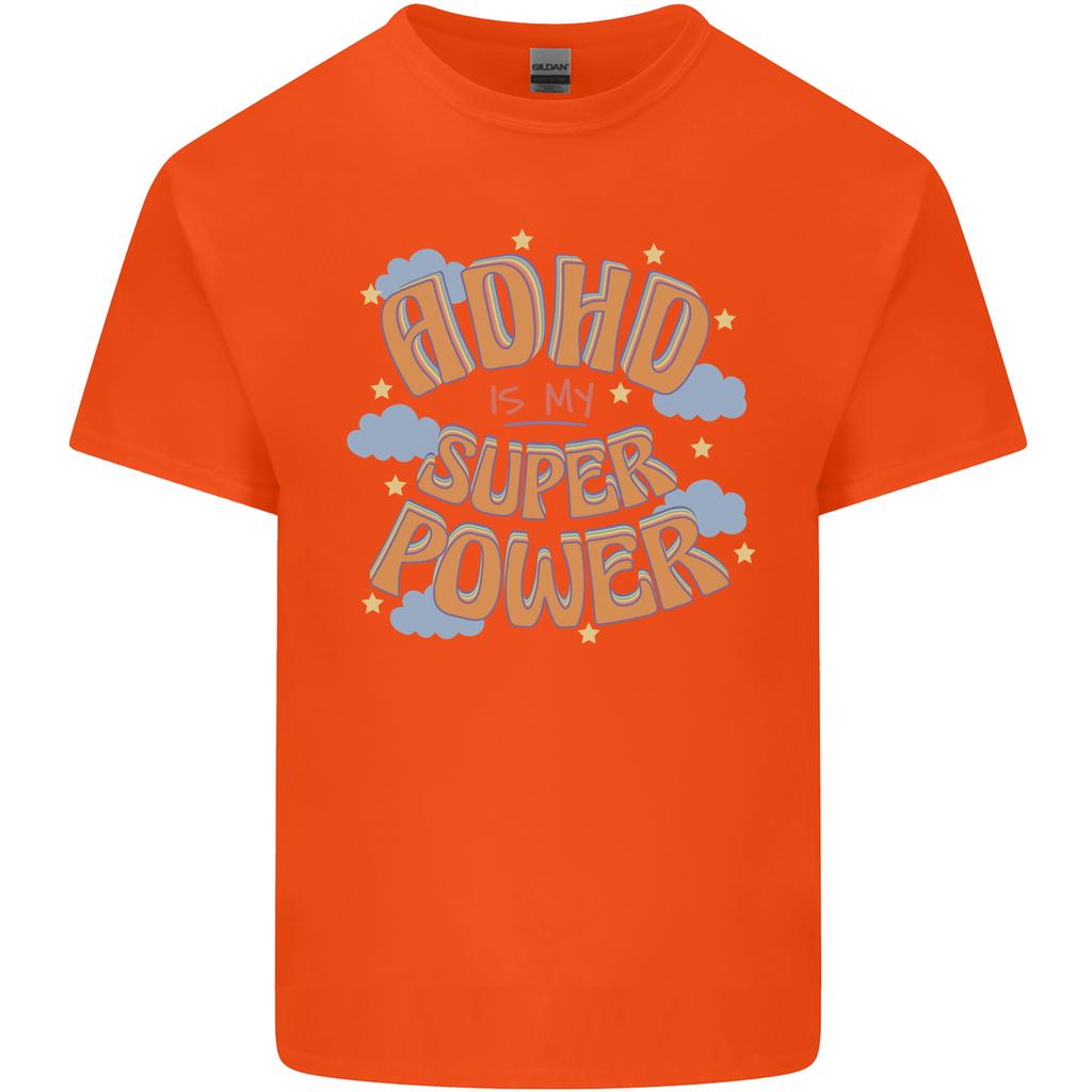 ADHD Is My Superpower Unisexs Light Cotton TShirt
