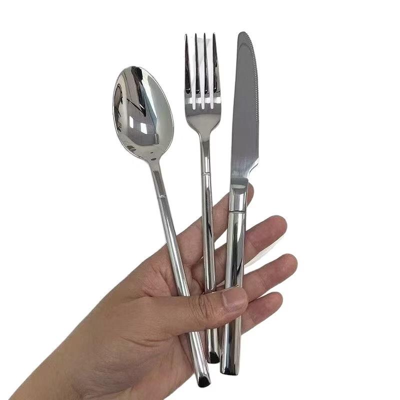 RuHan Knight Square Handle Stainless Steel Steak Knives