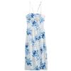 Fashion Style 2024 Summer New Arrival Women's Strap Flower Print Intimates Style Mid Length Long Length Dress 2492005