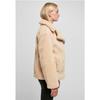 Veste Motard Sherpa Femme Urban Classics GT - Beige - Manches Longues - Respirant
