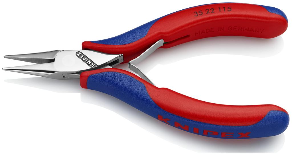 KNIPEX Electronics Pliers for Precision Overall Length Assembly, 115mm, 3522-115
