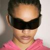 Future Technology Sense Women Sunglasses Punk Hip Hop Stylish Designer Sun Glasses Wind Proof Bicycling Sun Glass
