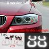 Excellent DTM Style Ultra Bright Led Angel Eyes DRL  Rings Retrofit Accessories for BMW 3 Series E90 E91 E92 E93 M3 2005-12