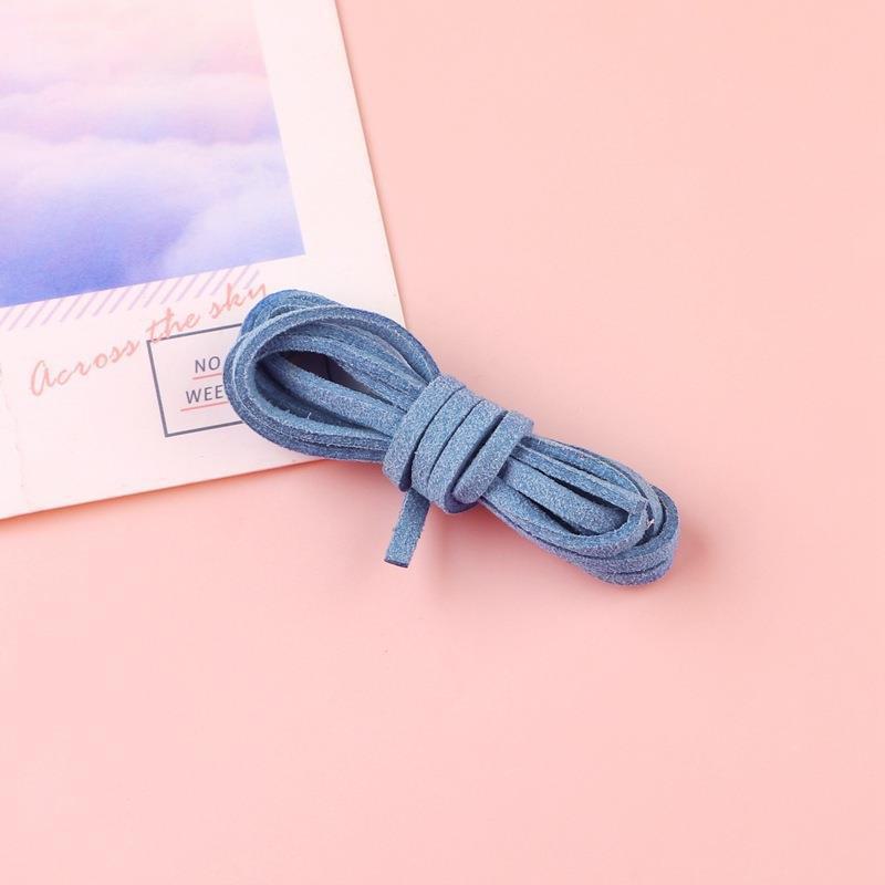 Korean suede rope for DIY jewelry making, 3mm braided wire for bracelets and necklaces. Add a touch of handmade to your accessories!