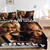 Chucky'S Lucky Adventure Print 3Pcs Bedding Setduvet Cover With 2 Bedropillowcase Home Birthday Gift