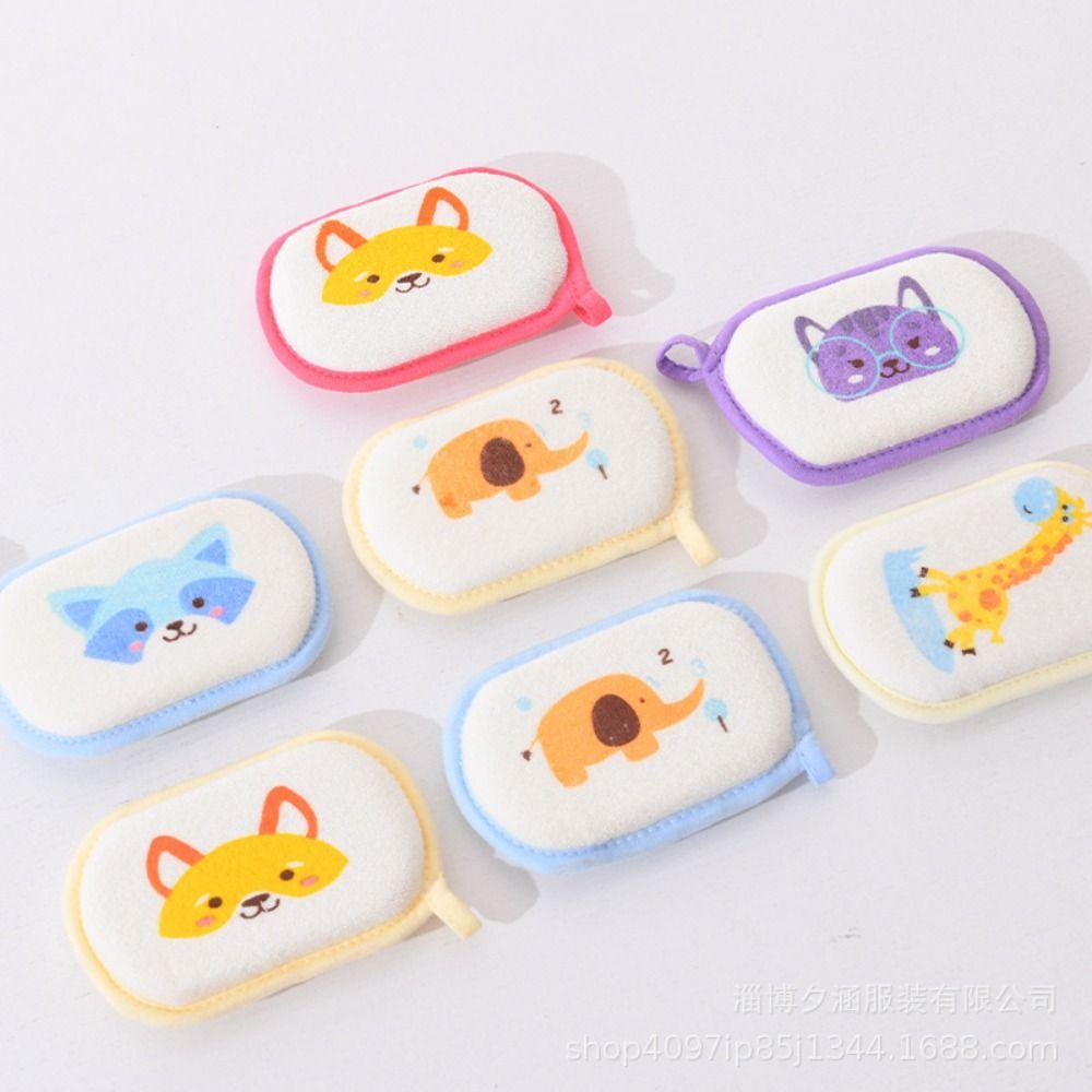 Bath Accessories Bath Massager Body Scrubber Cleaning Towel Brush Spa Foam Baby Shower Sponge